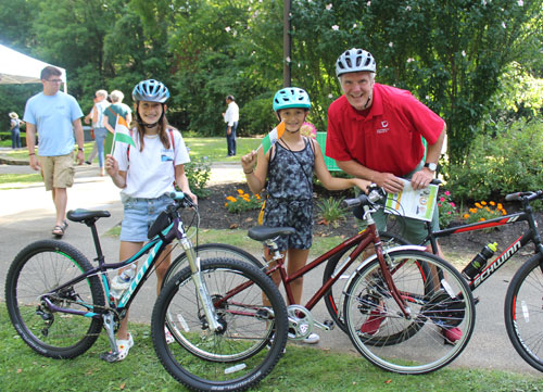 University Circle President Chris Ronayne and daughter